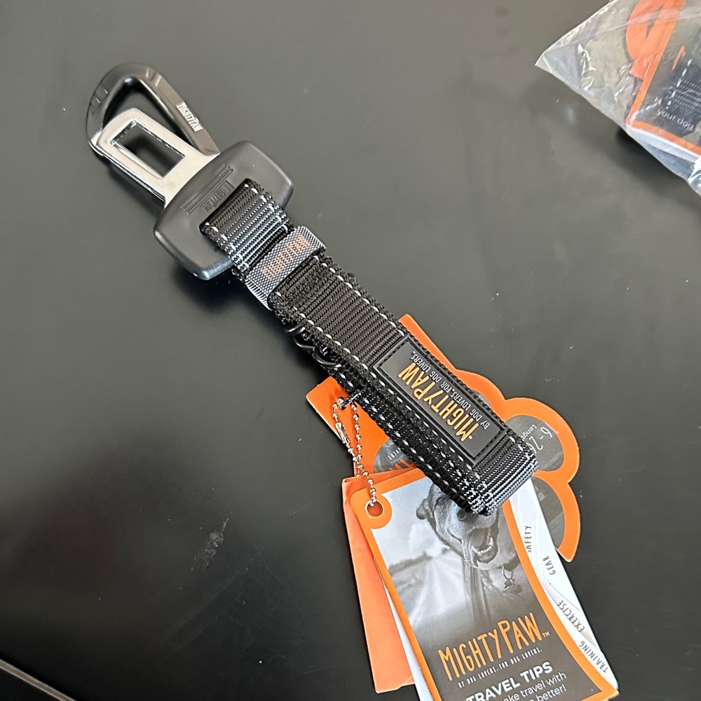 Black Dog Seat Belt